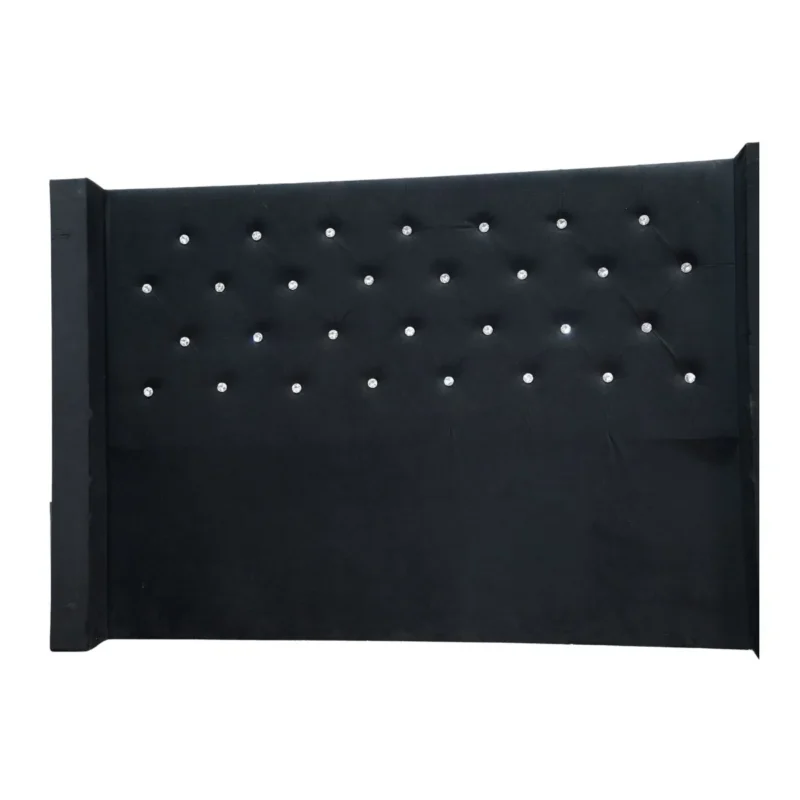 Wingback Crystal Headboard