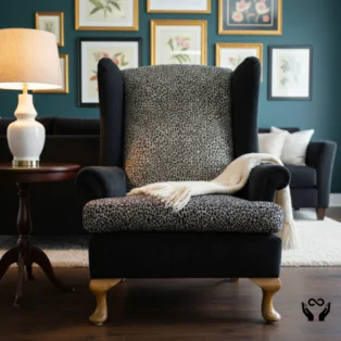 Wingback Chair Before & After